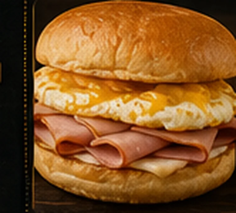 Ham, Egg and Cheese