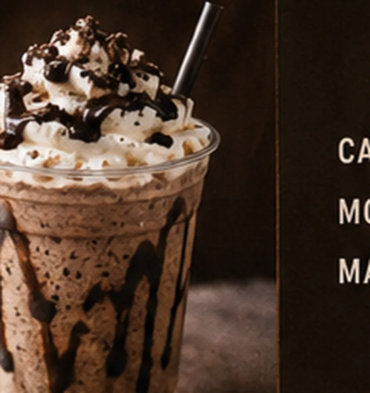 Cookies and cream frappé