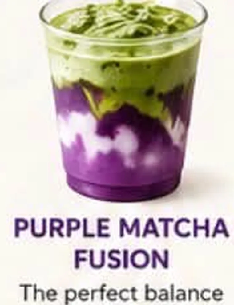 Purple Matcha Fusion