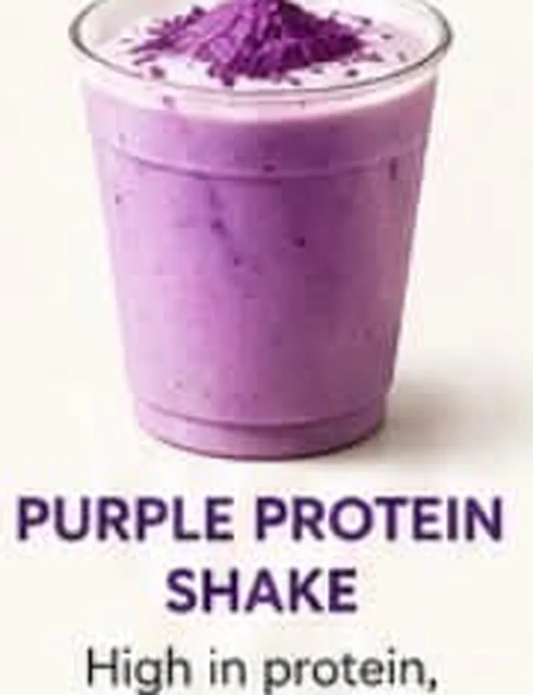 Purple Protein Shake