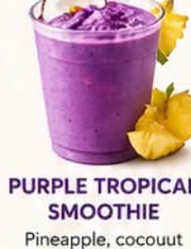 Purple Tropical Smoothie
